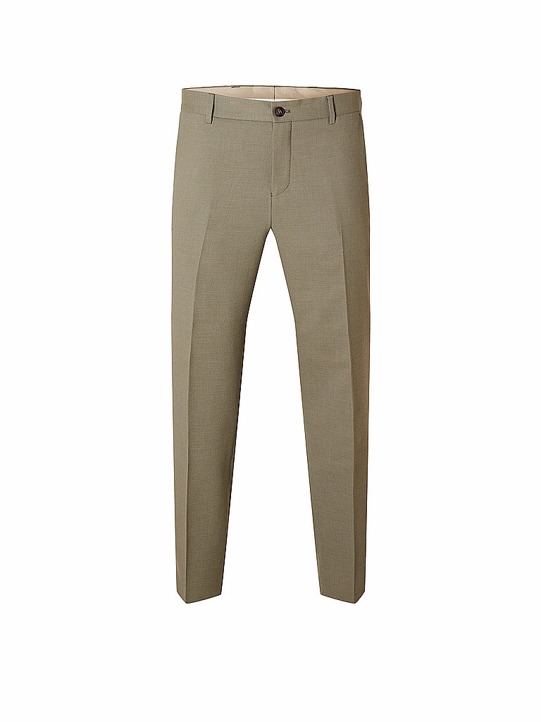 Selected Pantalón de traje SLHSLIM marrón claro