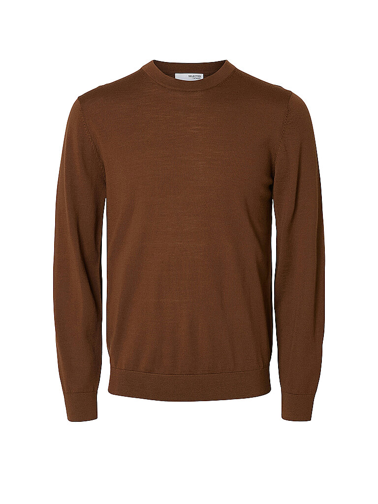 Selected Jersey SLHTRAY marrón