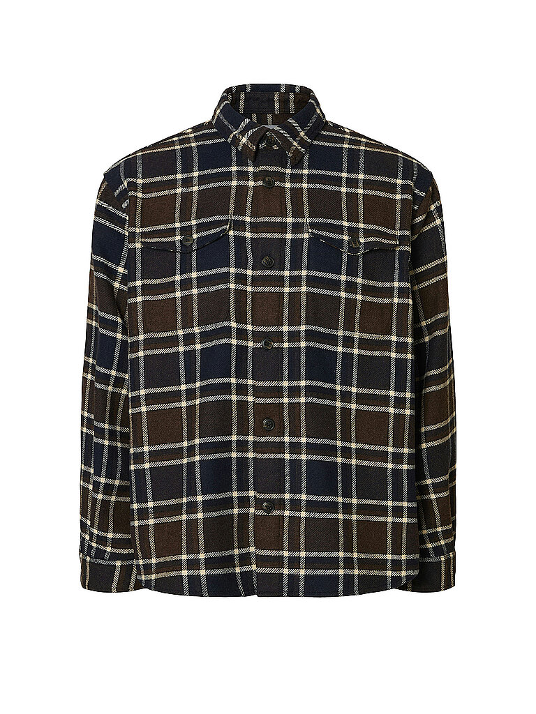 Sobrecamisa SLHRLXPABLO azul oscuro XXL