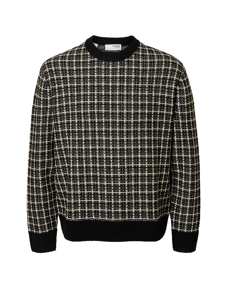 Pullover SLHMIKOLAS negro L