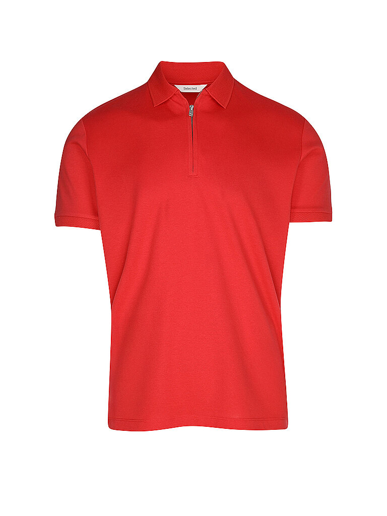 Poloshirt SLHFAVE rojo XL
