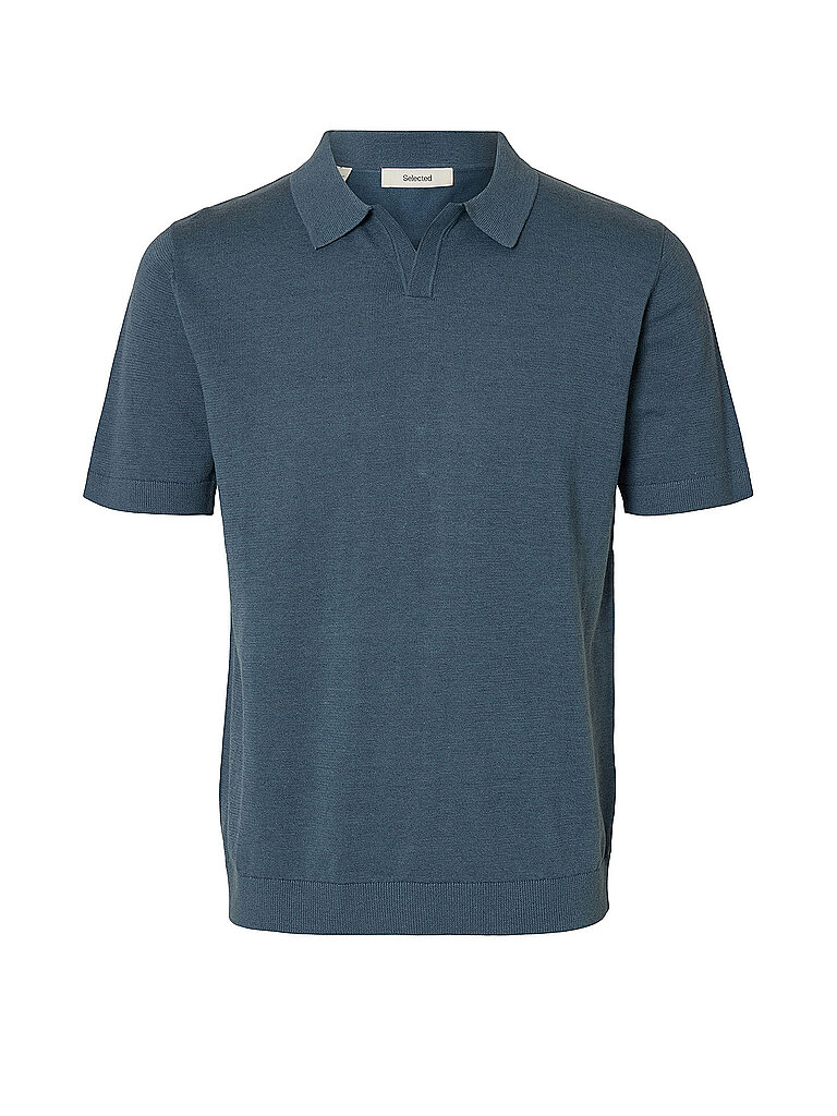 Selected Polo SLHMATTIS azul XXL