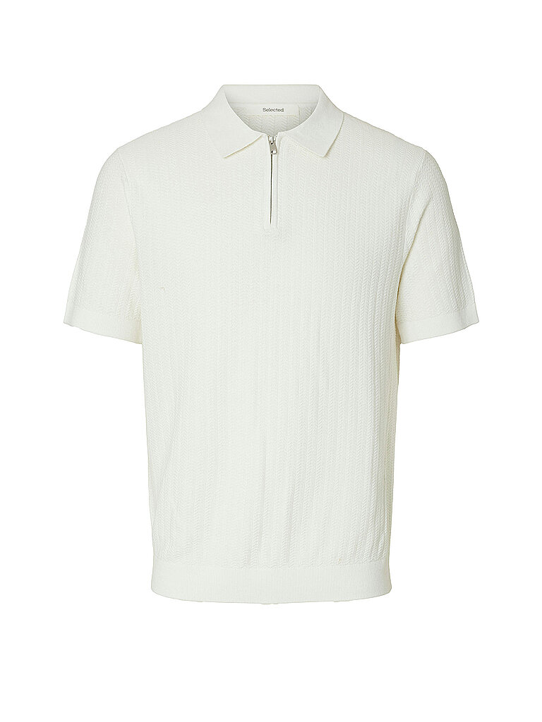 Poloshirt SLHCRAN blanco M