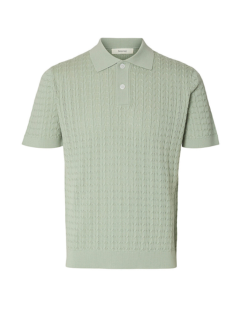 Poloshirt SLHMATTIS verde S