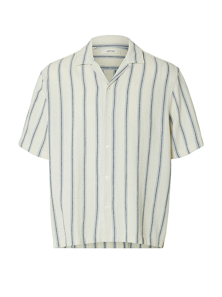 Selected Camisa SLHRLXCAL crema