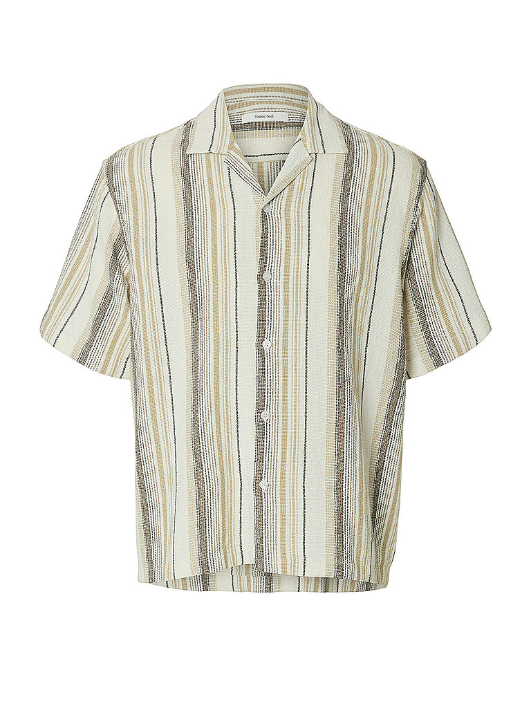 Camisa SLHRLXCAL crema XL