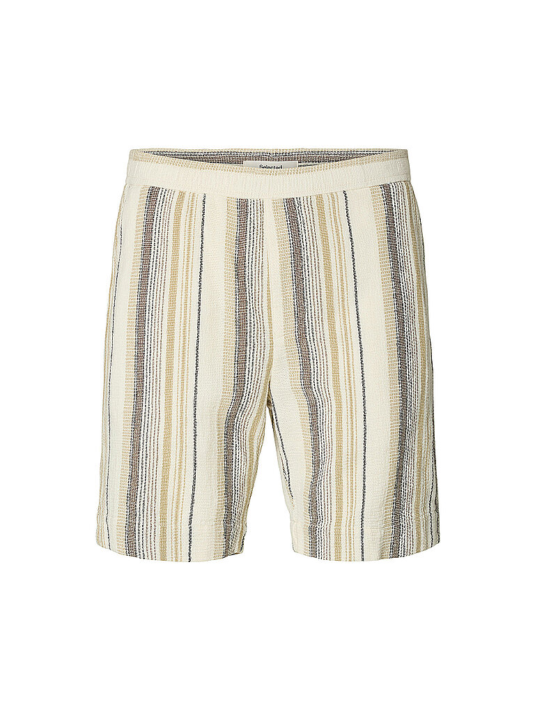 Shorts SLHREGCAL crema XXL