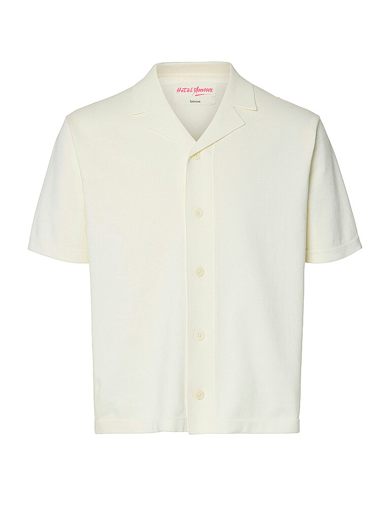 Selected Polo SLHAMOUR beige XXL