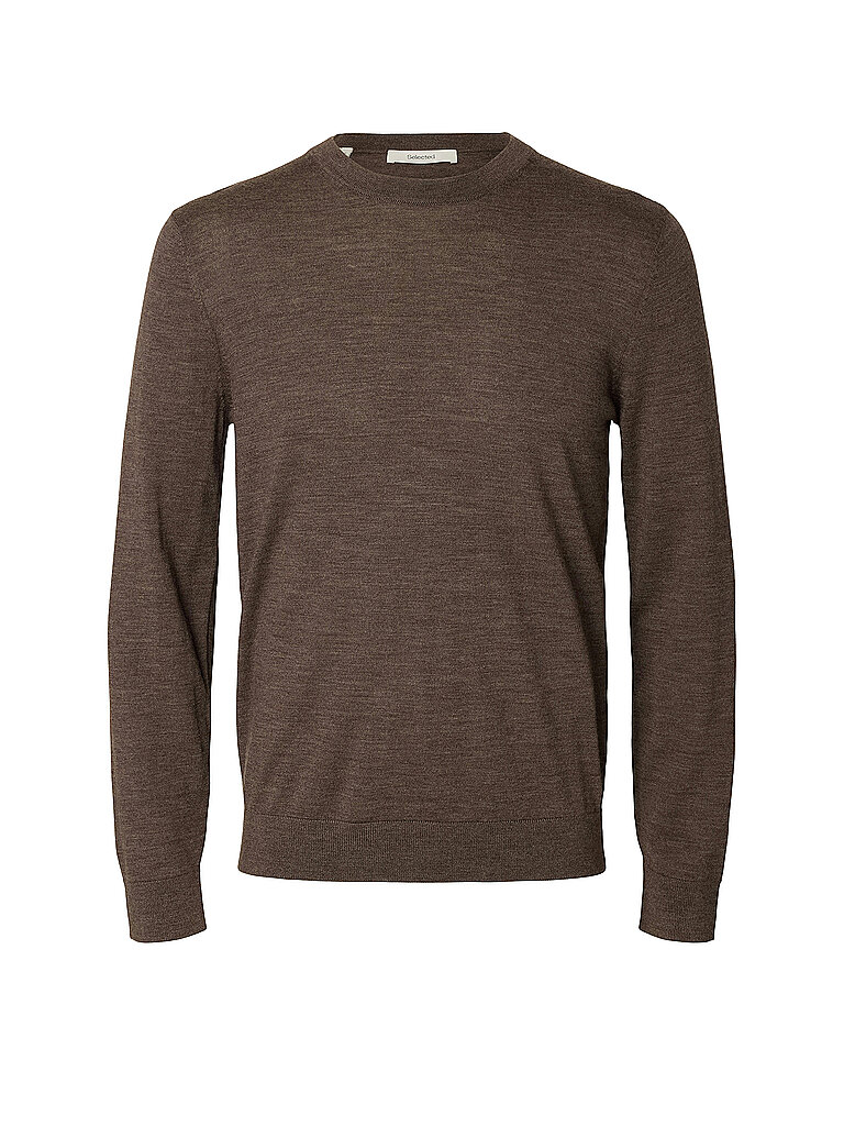 Selected Pullover SLHTRAY marrón