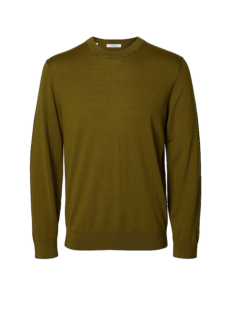 Selected Pullover SLHTRAY verde