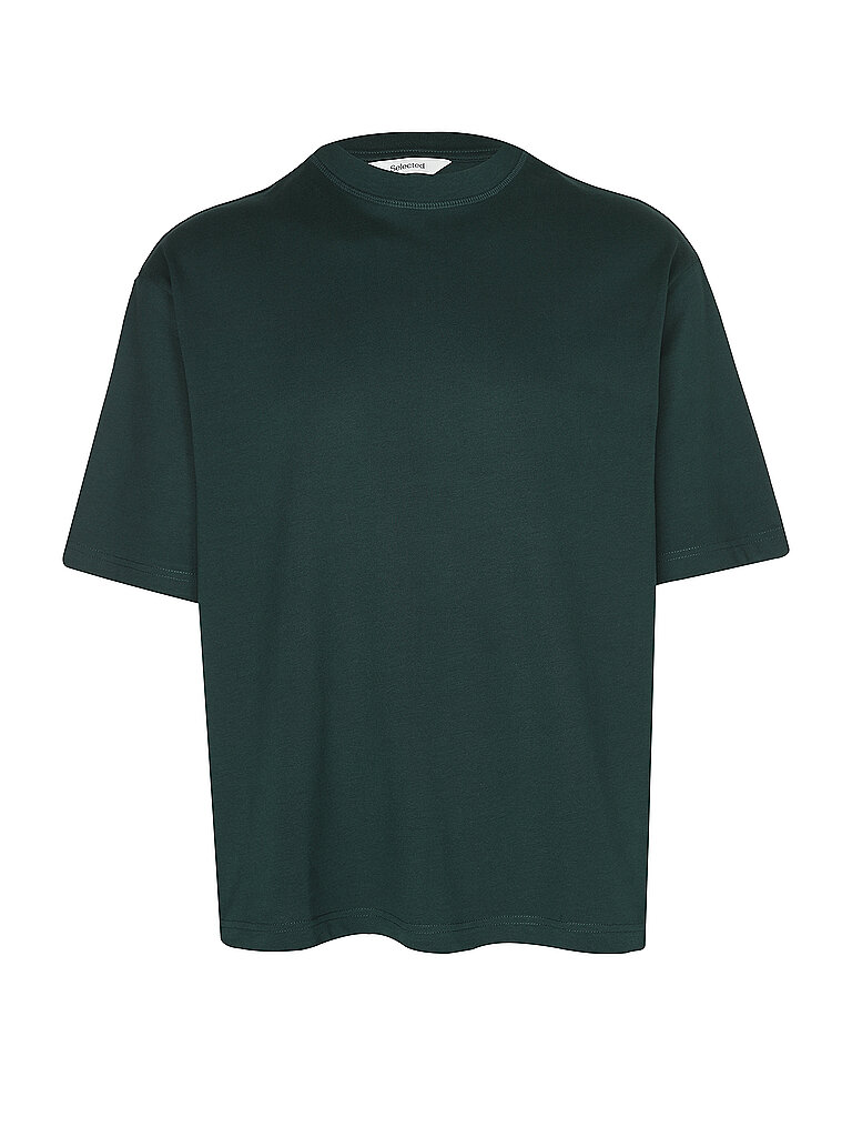 T-Shirt SLMRELAXASPEN verde oscuro L