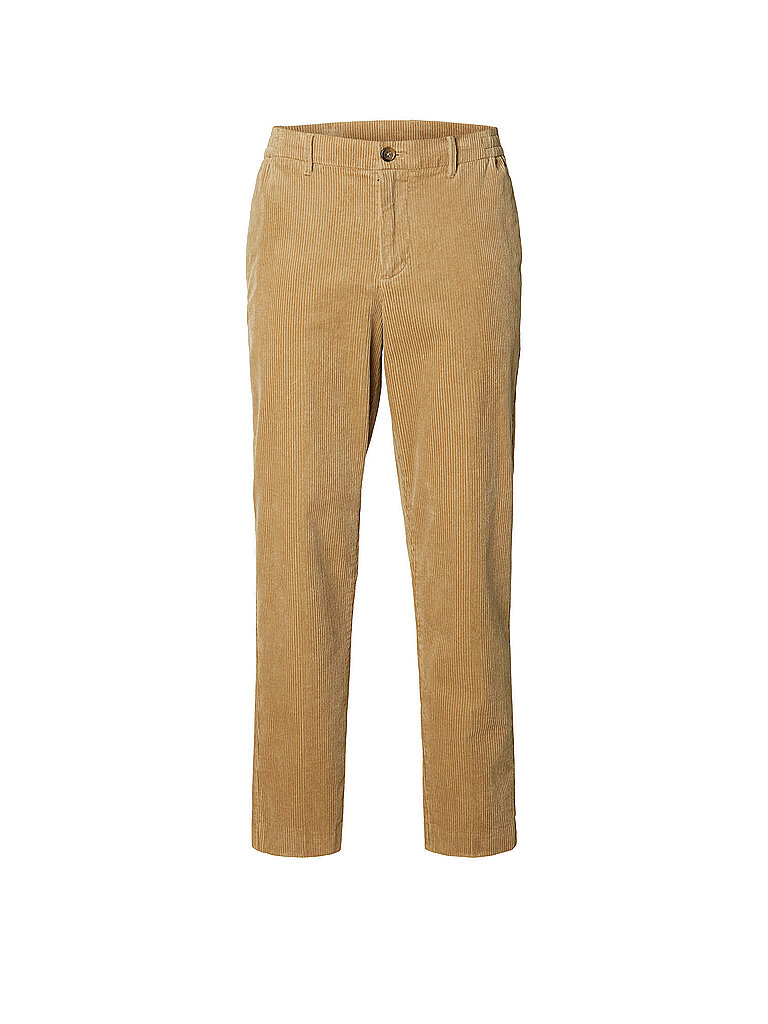Selected Pantalones de pana SLH190 beige