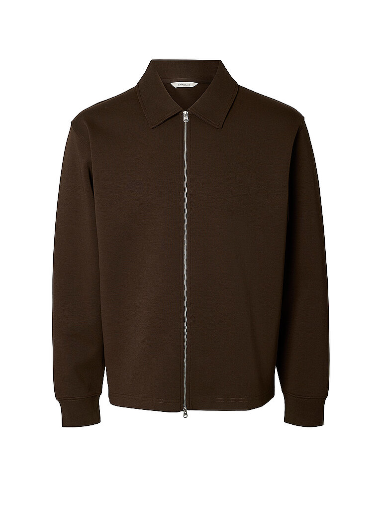 Selected Overshirt SLMTOM marrón