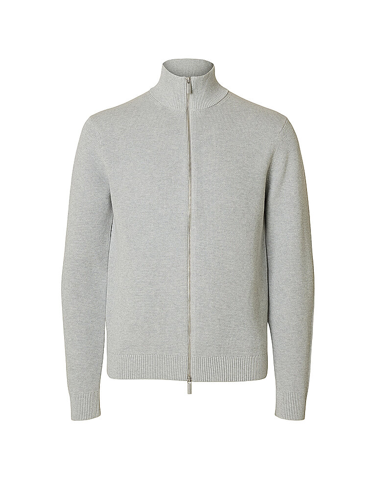 Selected Polo SLMDANE gris claro