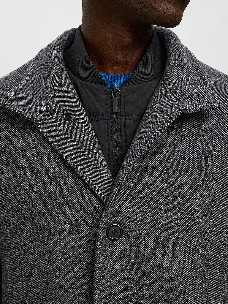 SELECTED | Abrigo de lana SLHRAINAR | 