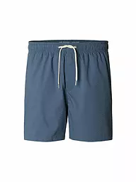 SELECTED | Badeshorts SLHCOOPER-SEERSUCKER | Azul