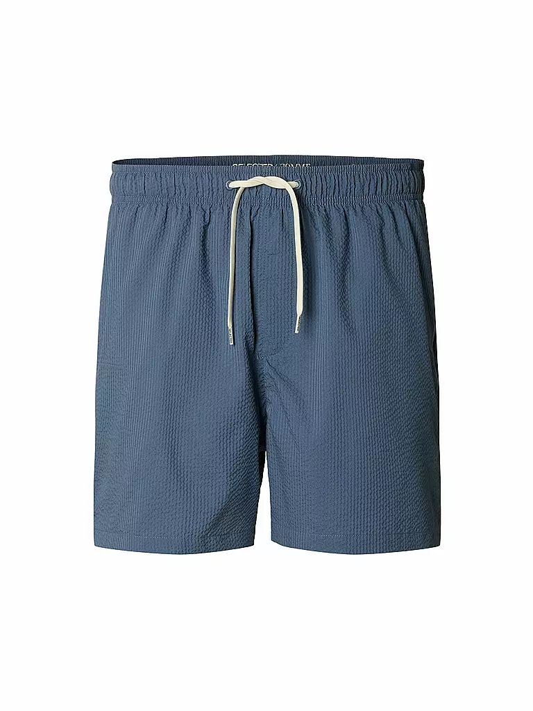 SELECTED | Bañador SLHCOOPER-SEERSUCKER | Azul