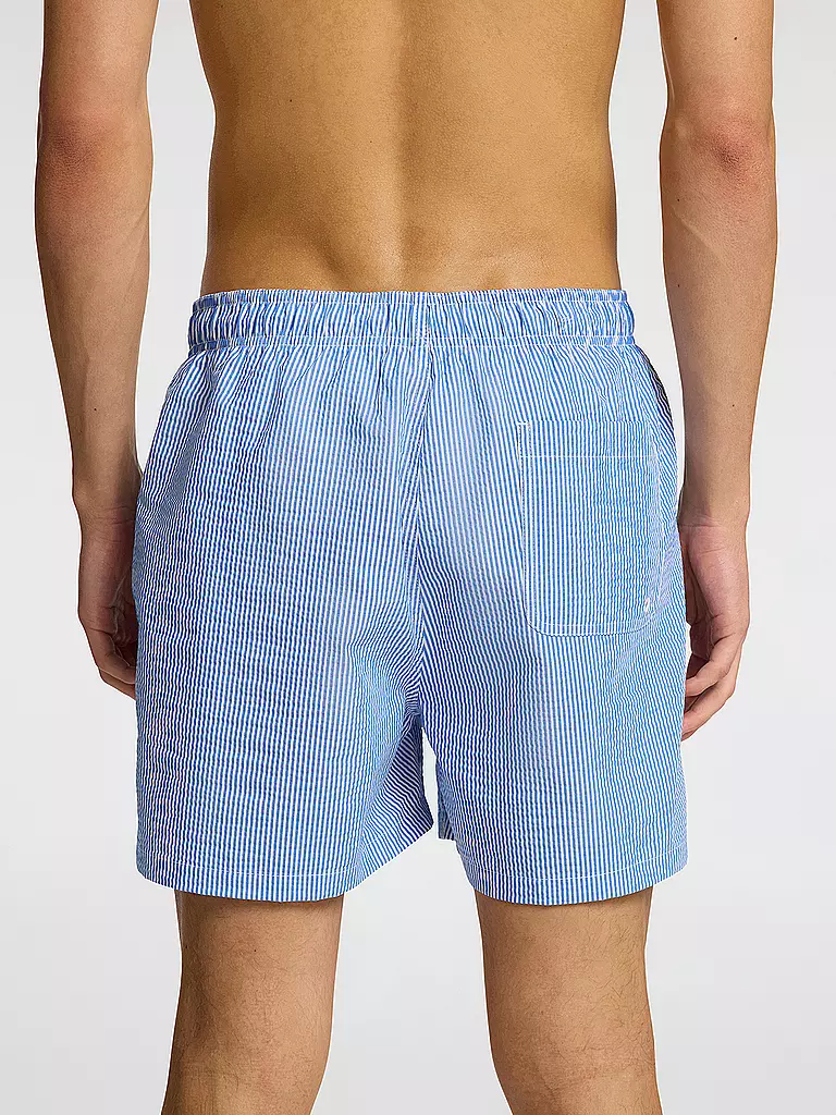 SELECTED | Badeshorts SLHCOOPER-SEERSUCKER | Azul