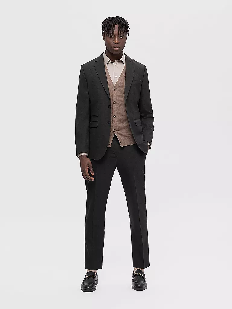 SELECTED | Blazer de negocios SLHSLIM-NEIL | Verde oscuro
