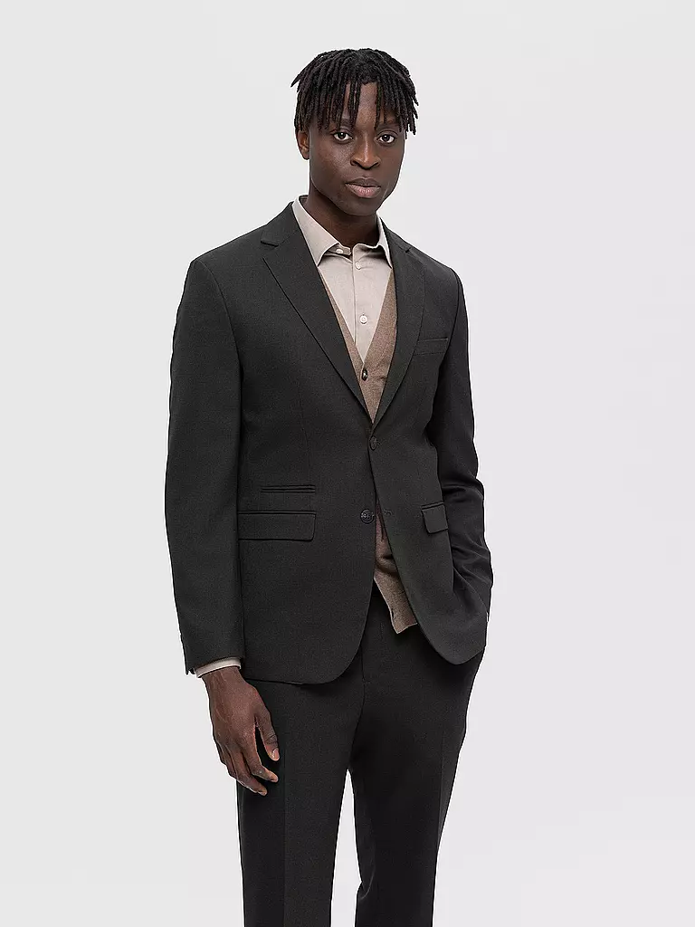 SELECTED | Blazer de negocios SLHSLIM-NEIL | Verde oscuro