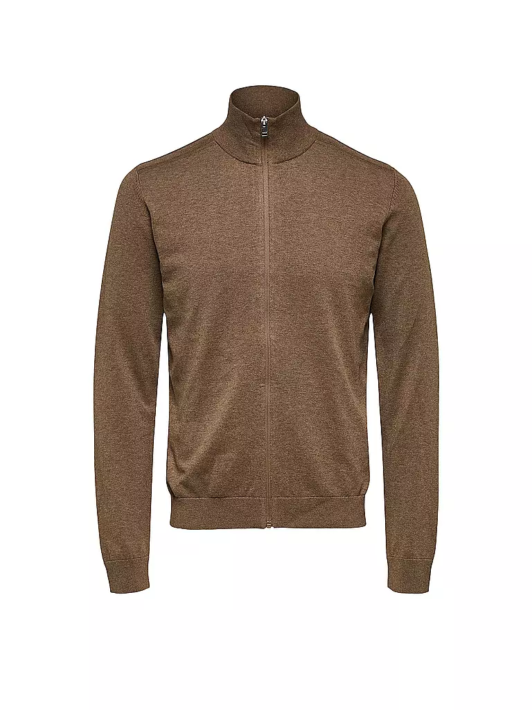 SELECTED | Cárdigan | braun