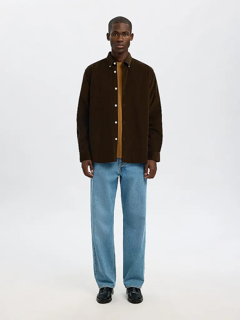 SELECTED | Camisa de corte regular SLHREGDANNI | Negro