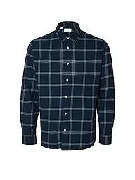 SELECTED | Flanellhemd Slim Fit SLHSLIMOWEN | Gris