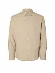 SELECTED | Flanellhemd Slim Fit SLHSLIMOWEN | Crema