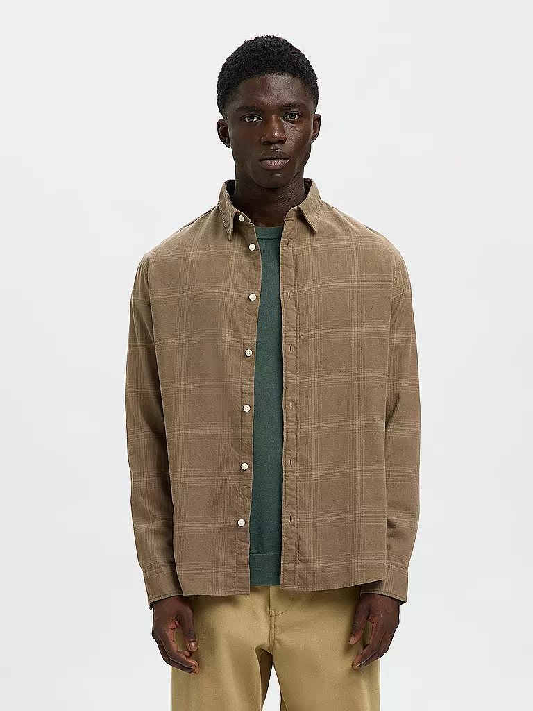 SELECTED | Camisa de franela Slim Fit SLHSLIMOWEN | 