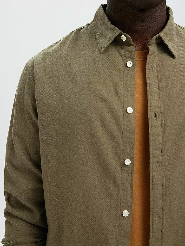 SELECTED | Camisa de franela Slim Fit SLHSLIMOWEN | 