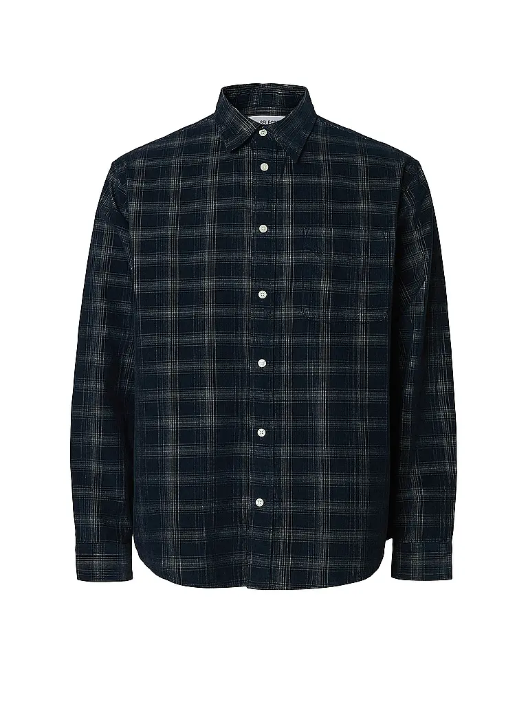 SELECTED | Camisa Regular Fit SLHREGCORD | Azul