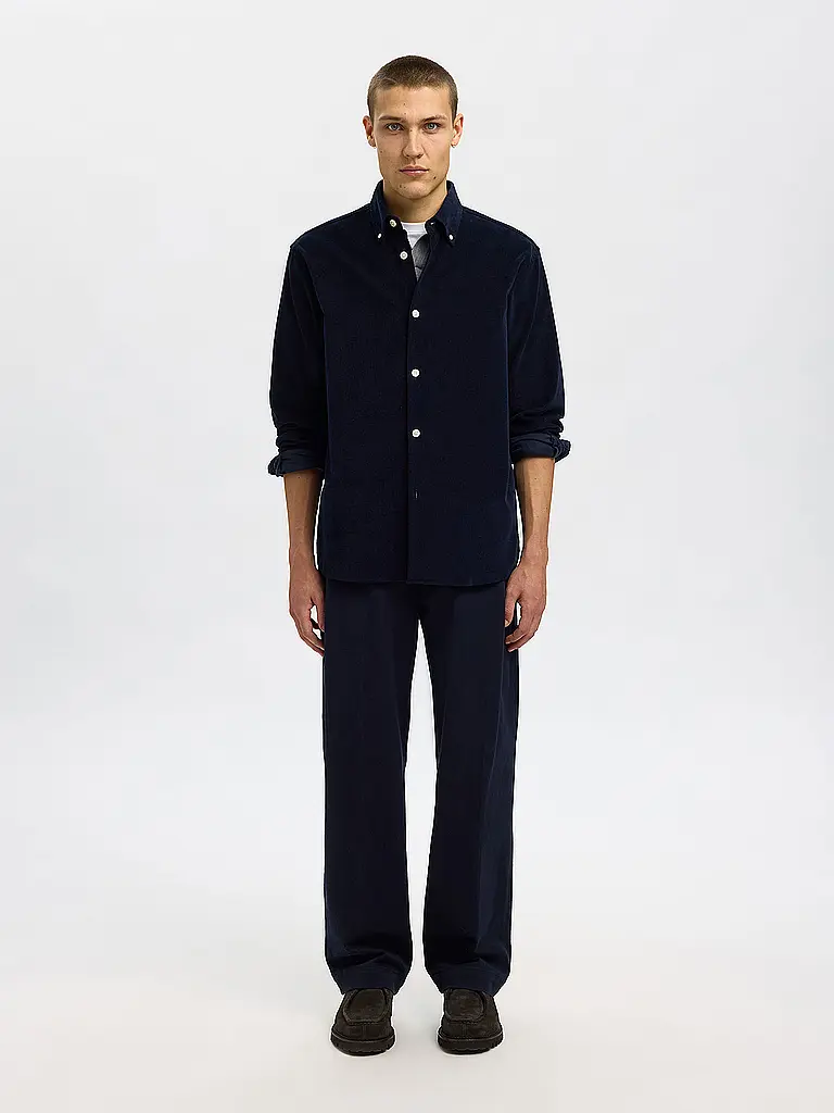 SELECTED | Camisa Regular Fit SLHREGDANNI | Azul oscuro