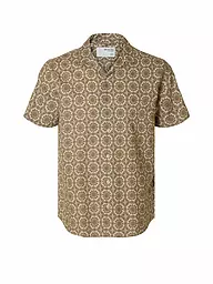 SELECTED | Camisa Relaxed Fit SLHRELAXSUN | Beige