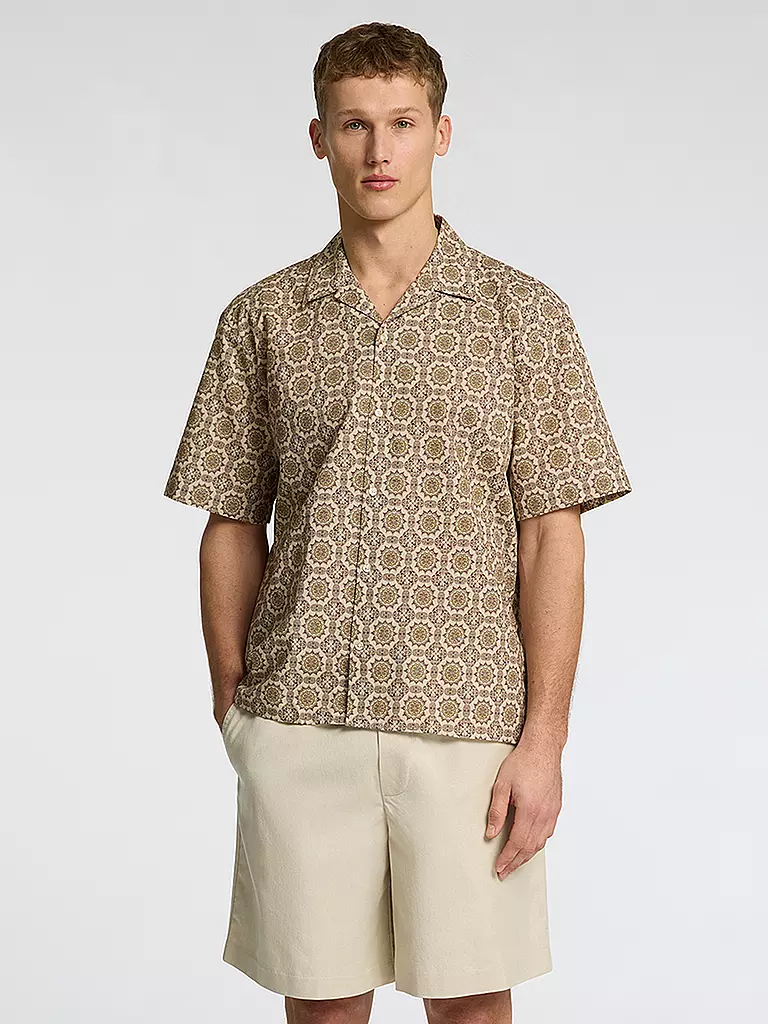 SELECTED | Camisa Relaxed Fit SLHRELAXSUN | Beige