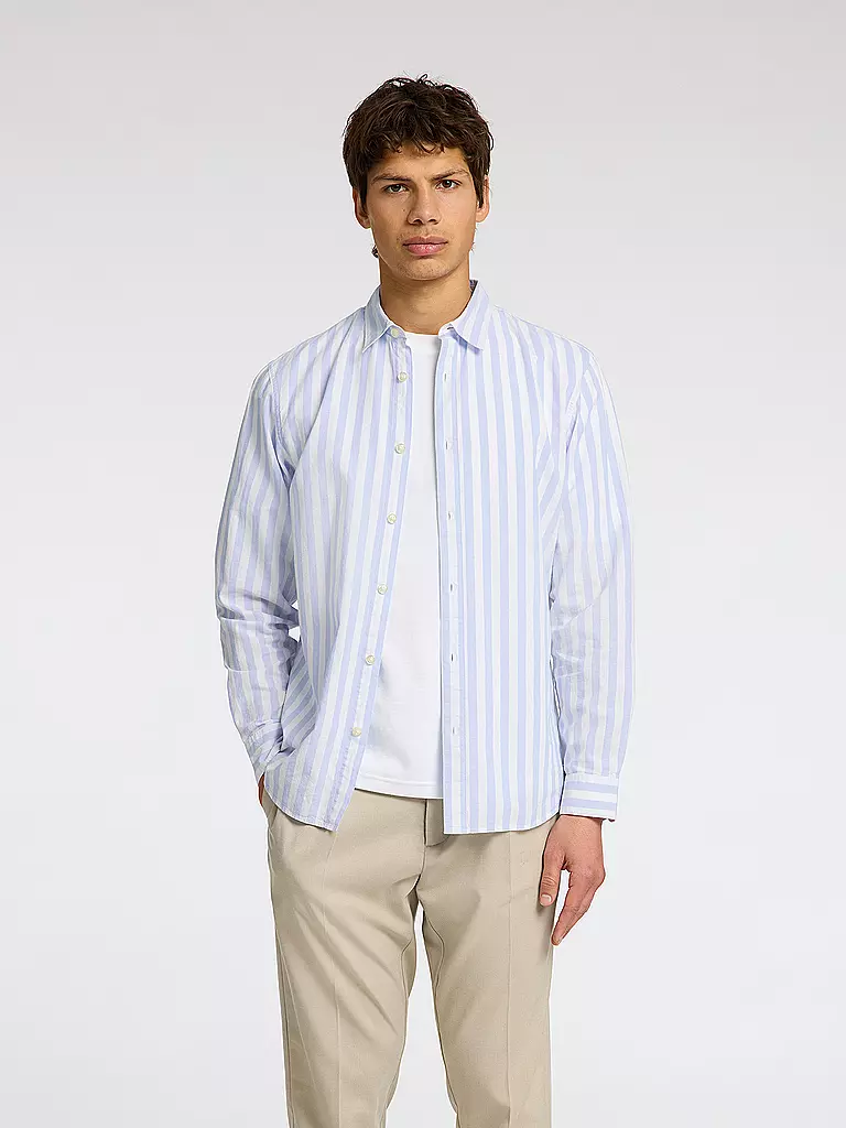SELECTED | Camisa Slim Fit SLHSLIM-SUN | Azul