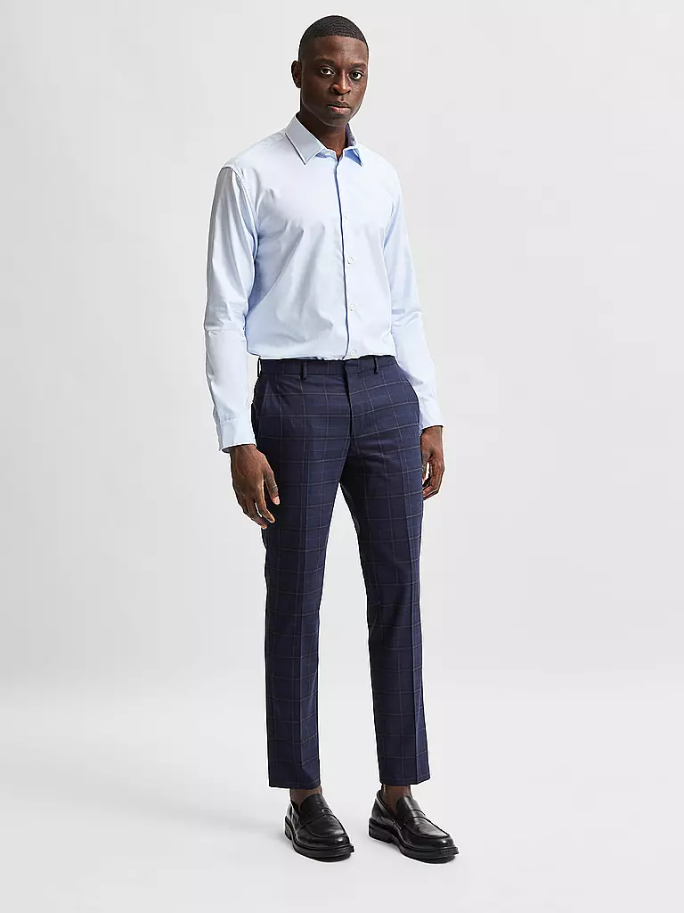 SELECTED | Camisa Slim Fit SLHSLIMETHAN | Azul