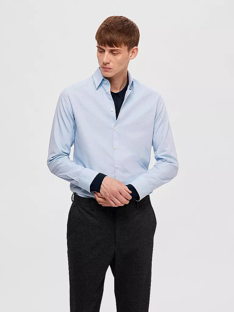 SELECTED | Camisa Slim Fit SLHSLIMSOHO | Azul claro