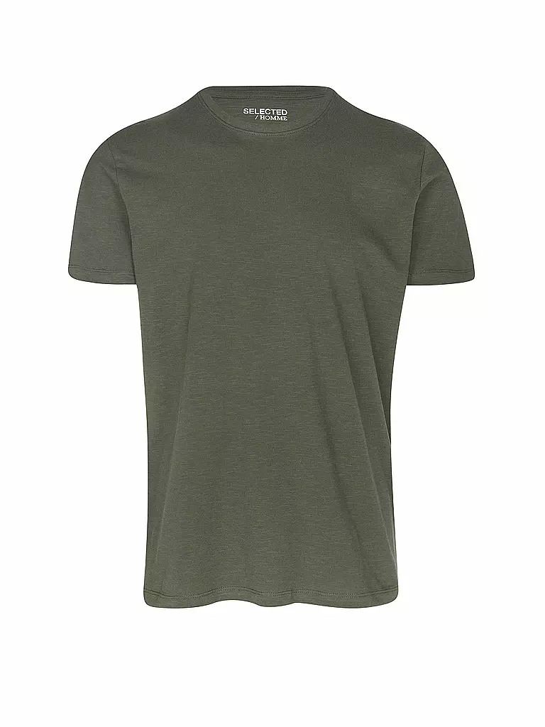 SELECTED | Camiseta Camiseta SLHASPEN | Oliva