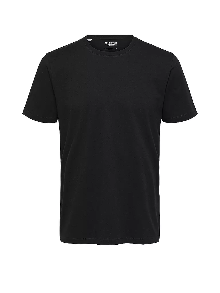 SELECTED | Camiseta SLHASPEN | Negro