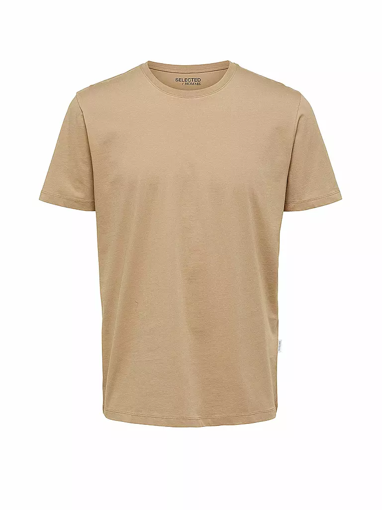 SELECTED | Camiseta SLHASPEN | Beige