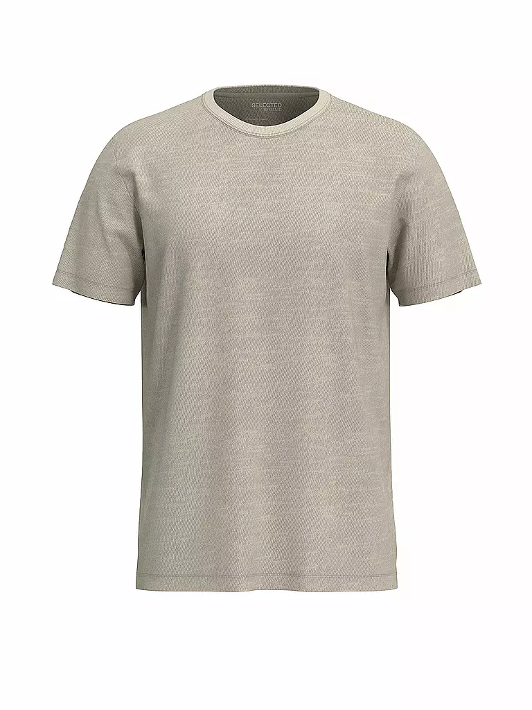 SELECTED | Camiseta SLHASPEN | Beige