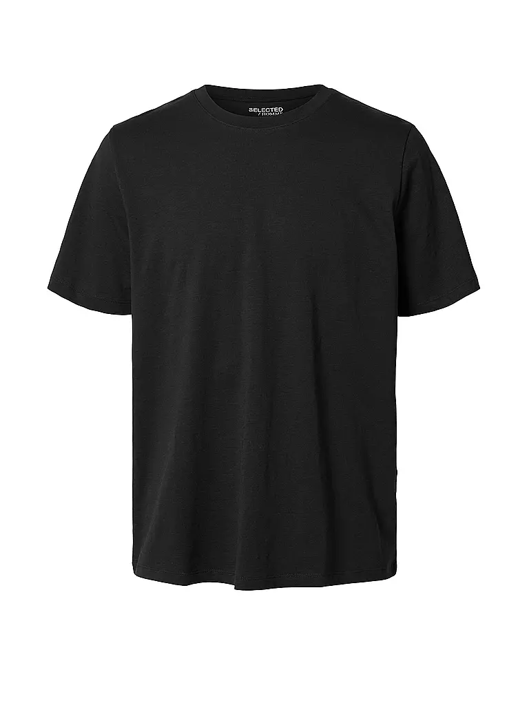 SELECTED | Camiseta SLHASPEN | Negro