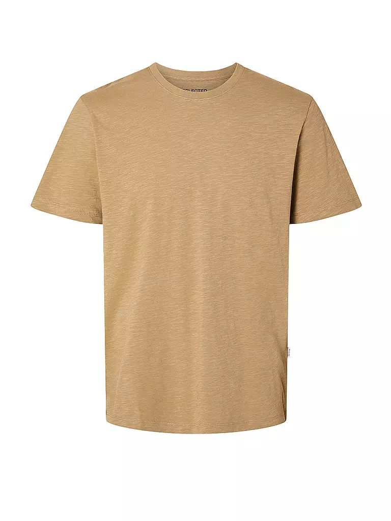 SELECTED | Camiseta SLHASPEN | Beige