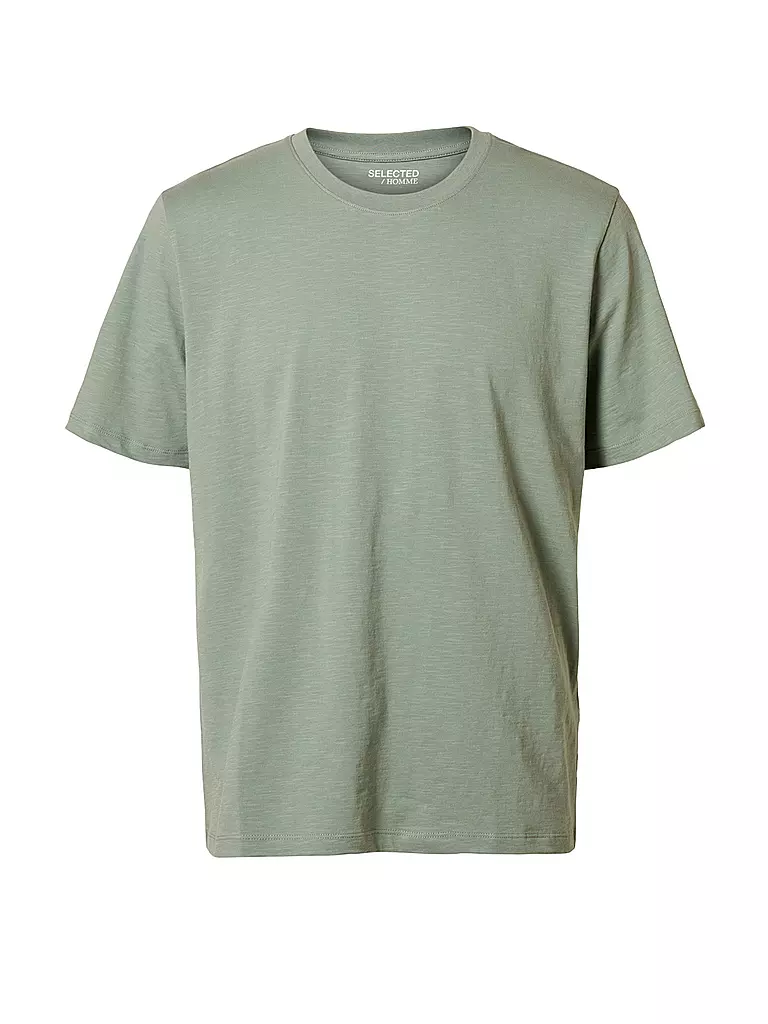 SELECTED | Camiseta SLHASPEN | Oliva