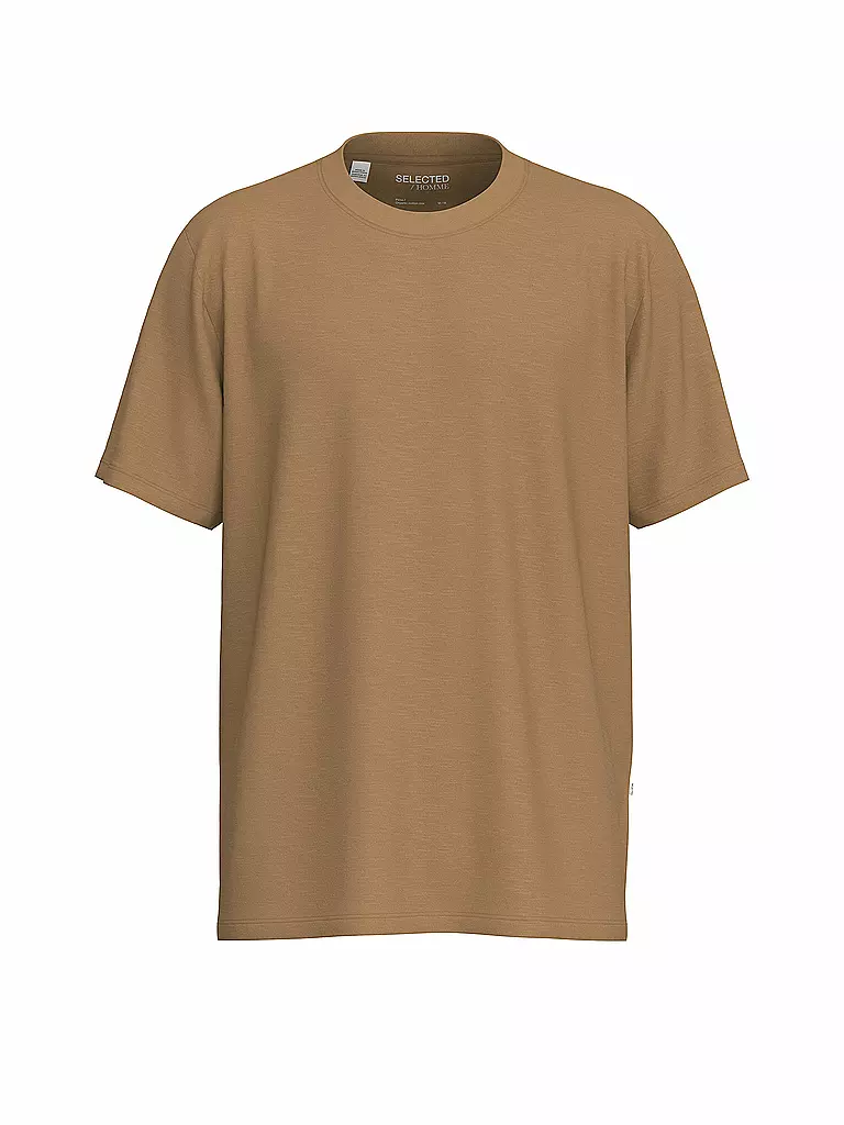 SELECTED | Camiseta SLHASPEN | Marrón