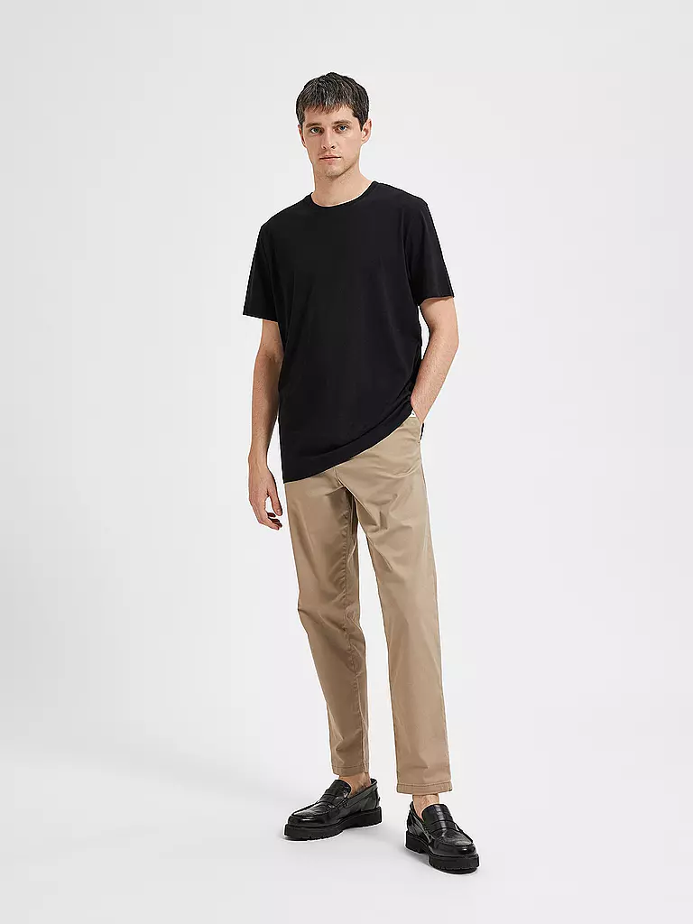 SELECTED | Camiseta SLHASPEN | Negro