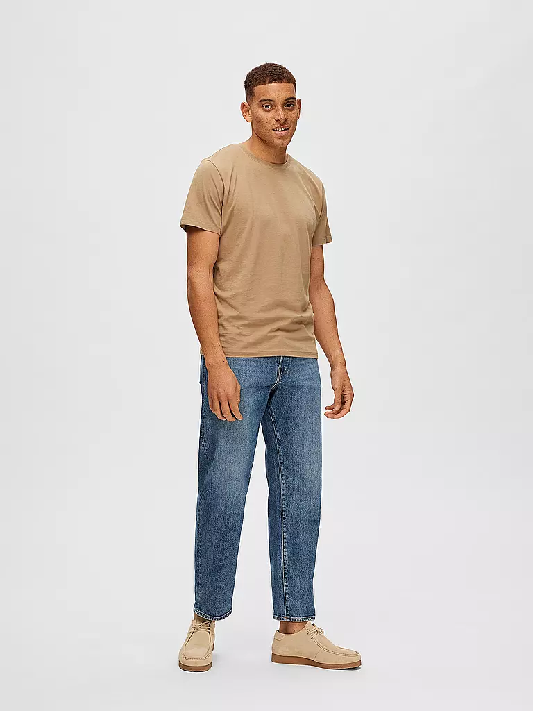 SELECTED | Camiseta SLHASPEN | Beige