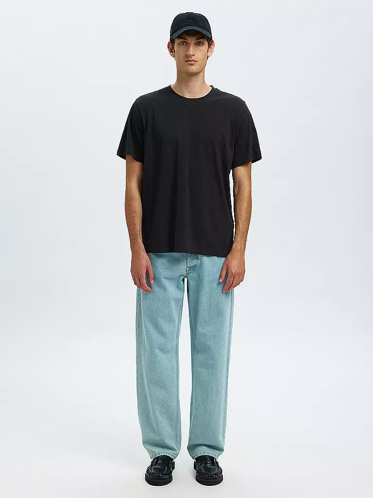 SELECTED | Camiseta SLHASPEN | Negro