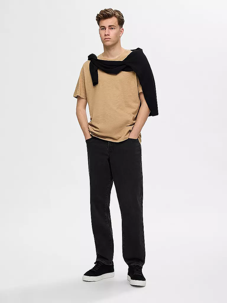 SELECTED | Camiseta SLHASPEN | Beige