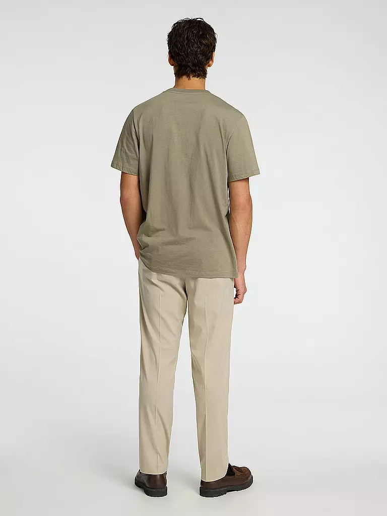 SELECTED | Camiseta SLHASPEN | Oliva